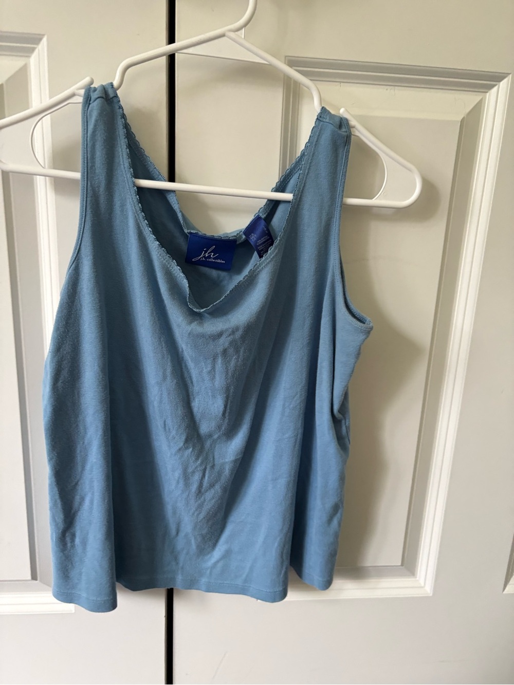 j.h. collectibles Light Blue Sleeveless Tank Top